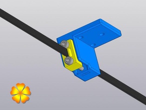 anycubic i3 mega effective y-tensioner belt tensioner y zahnriemenspanner 3d print model - Mito3D