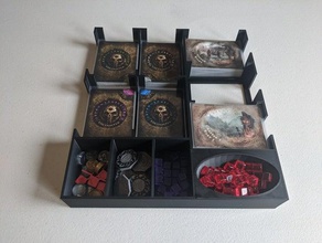 tainted grail card token organizer boardgame accessories taintedgrail 3d print model - Mito3D