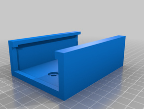 usb power brick mount anker 3d print model - Mito3D