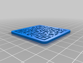 código qr prueba 3d print model - Mito3D