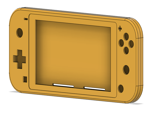 commutateur lite - wip nintendo 3D print model - Mito3D