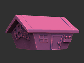 dollhouse cute doll house mini terrain 3d print model - Mito3D