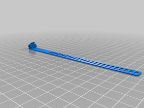 mi personalizados clip en el cable de lazo 150 mm tpu personalizado 3d print model - Mito3D