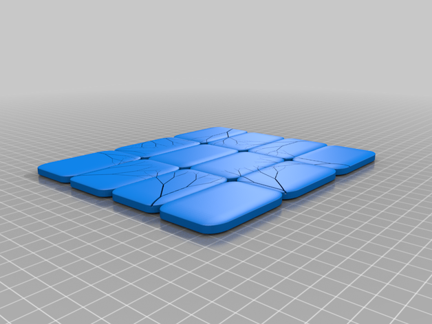 chão de pedra 3D print model - Mito3D