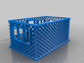 doll house - 2 color 3d print model - Mito3D