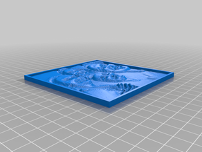 mi personalizados lithopane personalizado 3d print model - Mito3D