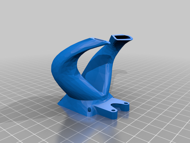 tevo tarantola fang condotto della ventola remixato ka0skontrol 3D print model - Mito3D