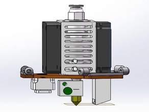 fan duct extruder filament cooler q5 3d print model - Mito3D
