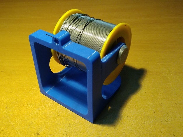 solder wire holder soldering tool 3D print model - Mito3D