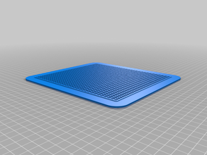 il mio personalizzato griglia di areazione 2 su misura 3d print model - Mito3D