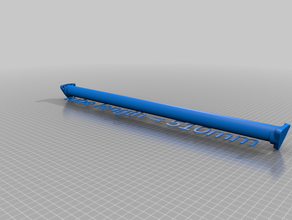 my customized filament storage solution iris ohyama wooden stick 3d print model - Mito3D