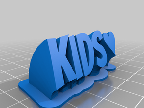 kids customized 3d print model - Mito3D