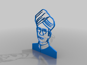 drradha kirshnan creativo linea linesketch radhakrishnan 3d print model - Mito3D