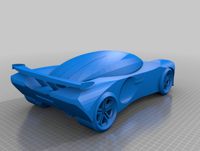 blur windbreaker premium edition car game supercar vehicle 3d print model - Mito3D