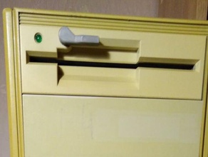 floppy lock chinon fr-506 525 computer drive fdd retro computing 3d print model - Mito3D
