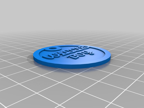 my customized round dog tags 2 3d print model - Mito3D