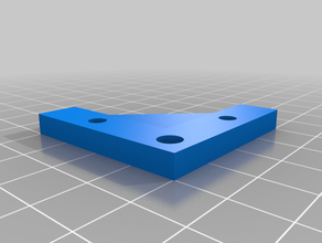 glass bed holder 3d print model - Mito3D