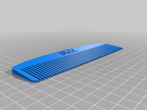 my customized comb-mjz6 3d print model - Mito3D