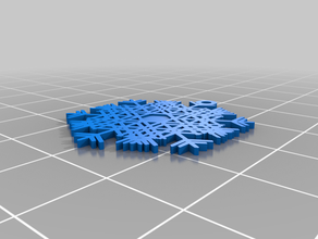 jacobumy customized snowflake machine 3d print model - Mito3D