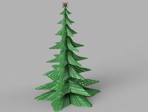 xmas6++ joulukuusi++ chistmas árvore de natal 3d print model - Mito3D