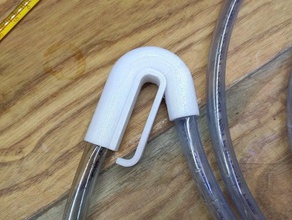 brewing bucket clip holder 13mm tube homebrew homebrewing 3d print model - Mito3D