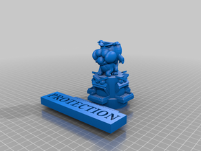 ınterent korumak 3d print model - Mito3D