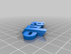 paz personalizado 3d print model - Mito3D