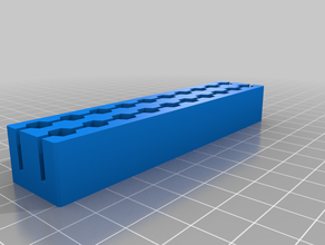 il mio personalizzato hex bit titolare su misura 3d print model - Mito3D