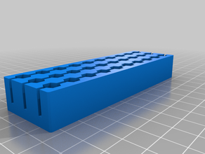 il mio personalizzato hex bit titolare su misura 3d print model - Mito3D