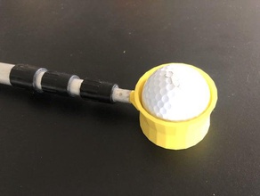 pallina da golf retriever il 3d print model - Mito3D