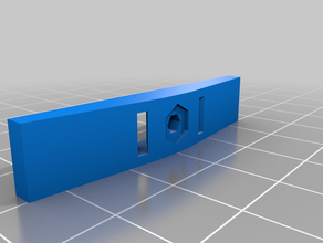 mi personalizados resistente clip para el cinturón personalizado 3d print model - Mito3D