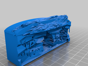 den Eingang der Höhle 3d print model - Mito3D