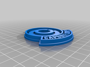 capsule corp clé de la chaîne dbz dragon ball boule z 3d print model - Mito3D
