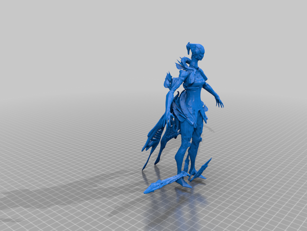 titania warframe 3D print model - Mito3D