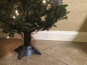 kleiner Weihnachtsbaum stand chistmas Baum stehen xmas tree ornaments 3d print model - Mito3D
