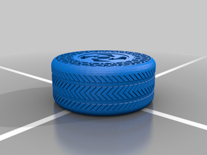 airless tire wheels cool rc car tread wheel 3d print model - Mito3D