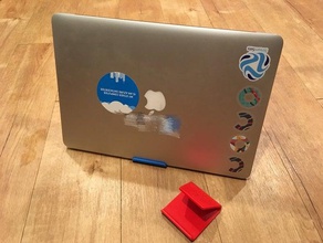 suporte para laptop stand de computador portátil 3d print model - Mito3D
