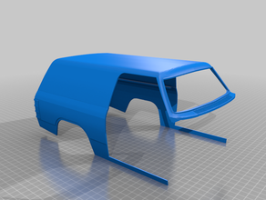 dodge ramcharger vücut rc arabalar 3d print model - Mito3D