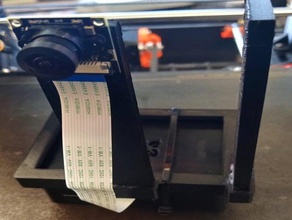 rpi4 base del supporto della macchina fotografica caso 3d print model - Mito3D