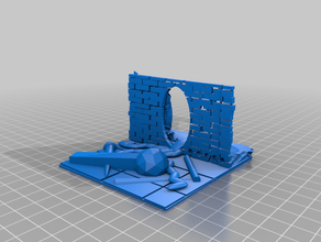 la destrucción de basura ciudad 3d print model - Mito3D