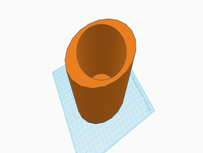 pot oval 3d print model - Mito3D