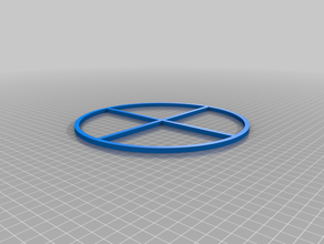 cube test speed ring 200x5x5mm calibration 3d print model - Mito3D