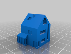 our house 3d print model - Mito3D