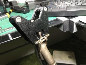 tek tornillo de la perforación del soporte 3d print model - Mito3D