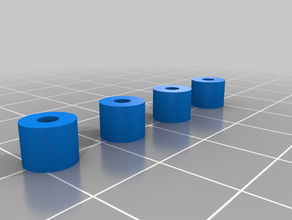 my customized screw washers spacers 3d print model - Mito3D