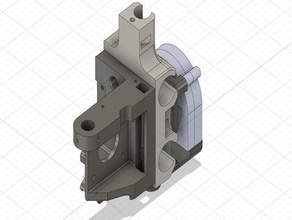 coolice hypercube evolution rev3 aero & bltouch holder lm10 bearings 3d print model - Mito3D