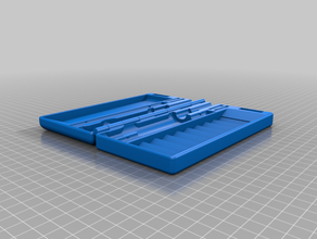 precision screwdriver case 3d print model - Mito3D