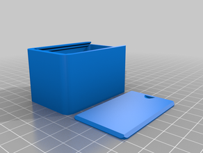 meine angepasste Runde box mit Deckel kundengebundene 3d print model - Mito3D