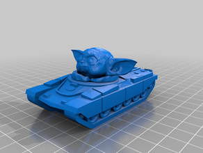 baby yoda tank mashup why did make 3d print model - Mito3D