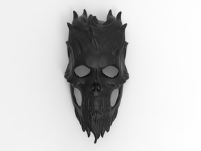 krampus demônio máscara 3dmodel 3d print model - Mito3D